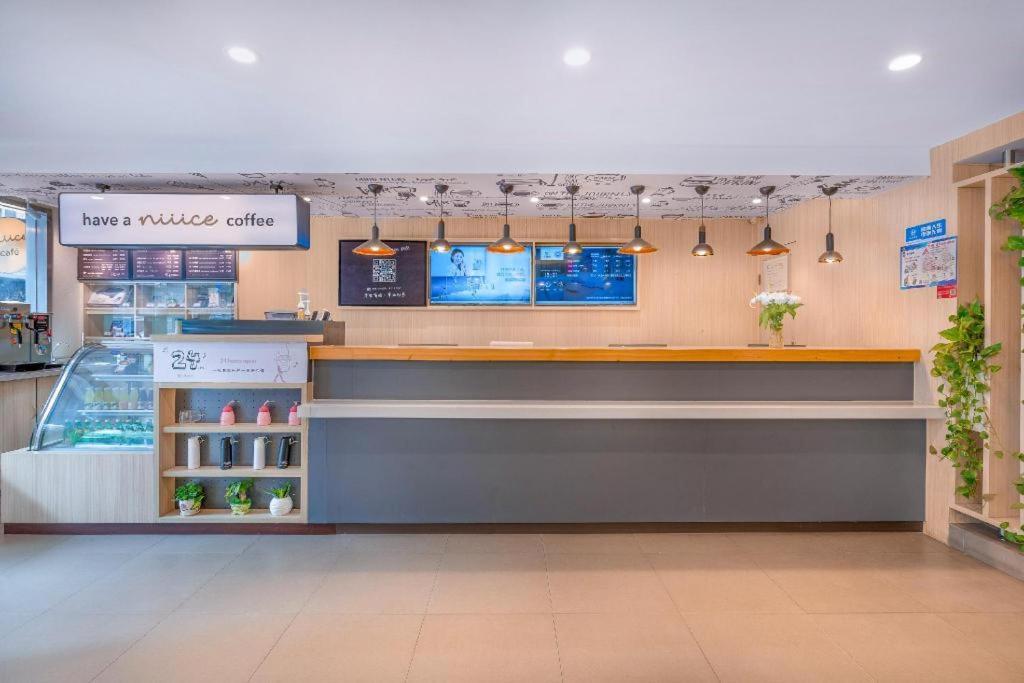 Hanting Hotel Nanjing Shanghai Road Metro Station Luaran gambar